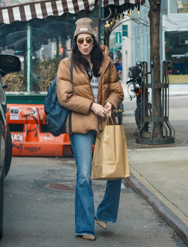 Sarah Silverman - Stepping out in New York