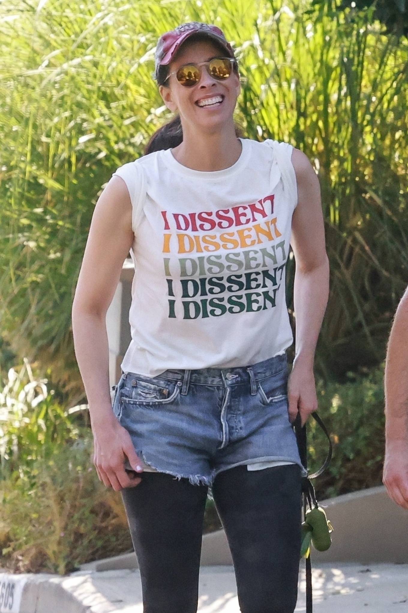 Sarah Silverman 2022 : Sarah Silverman – With boyfriend Rory Albanese on a walk with their dogs in Los Feliz-04