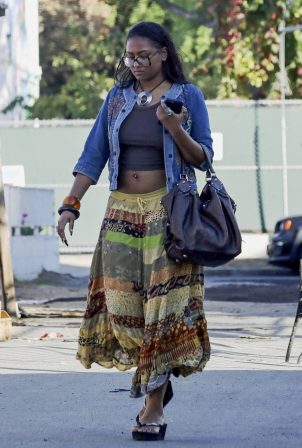 Sasha Obama - Out in Los Angeles