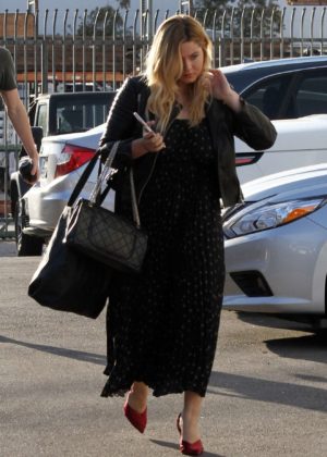 Sasha Pieterse - Arriving at Dancing With The Stars in Hollywood