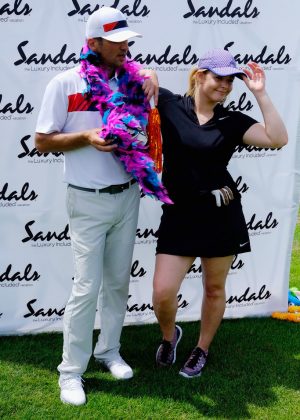 Sasha Pieterse - Celebrity Golf Tournament at Sandals Emerald Bay Celebrity Golf Weekend in Exuma