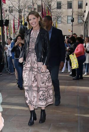 Savannah Guthrie - Seen while out in New York