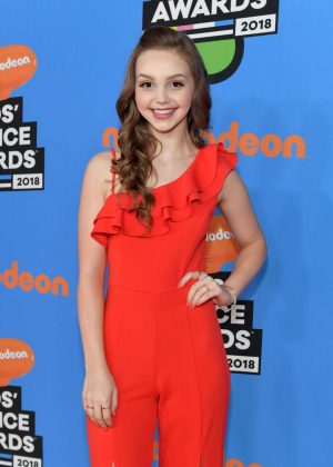 Savannah May - 2018 Nickelodeon Kids' Choice Awards in Los Angeles