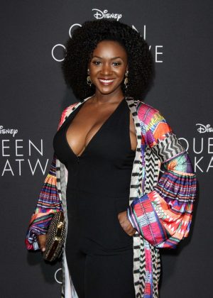 Saycon Sengbloh - 'Queen of Katwe' Premiere in Los Angeles