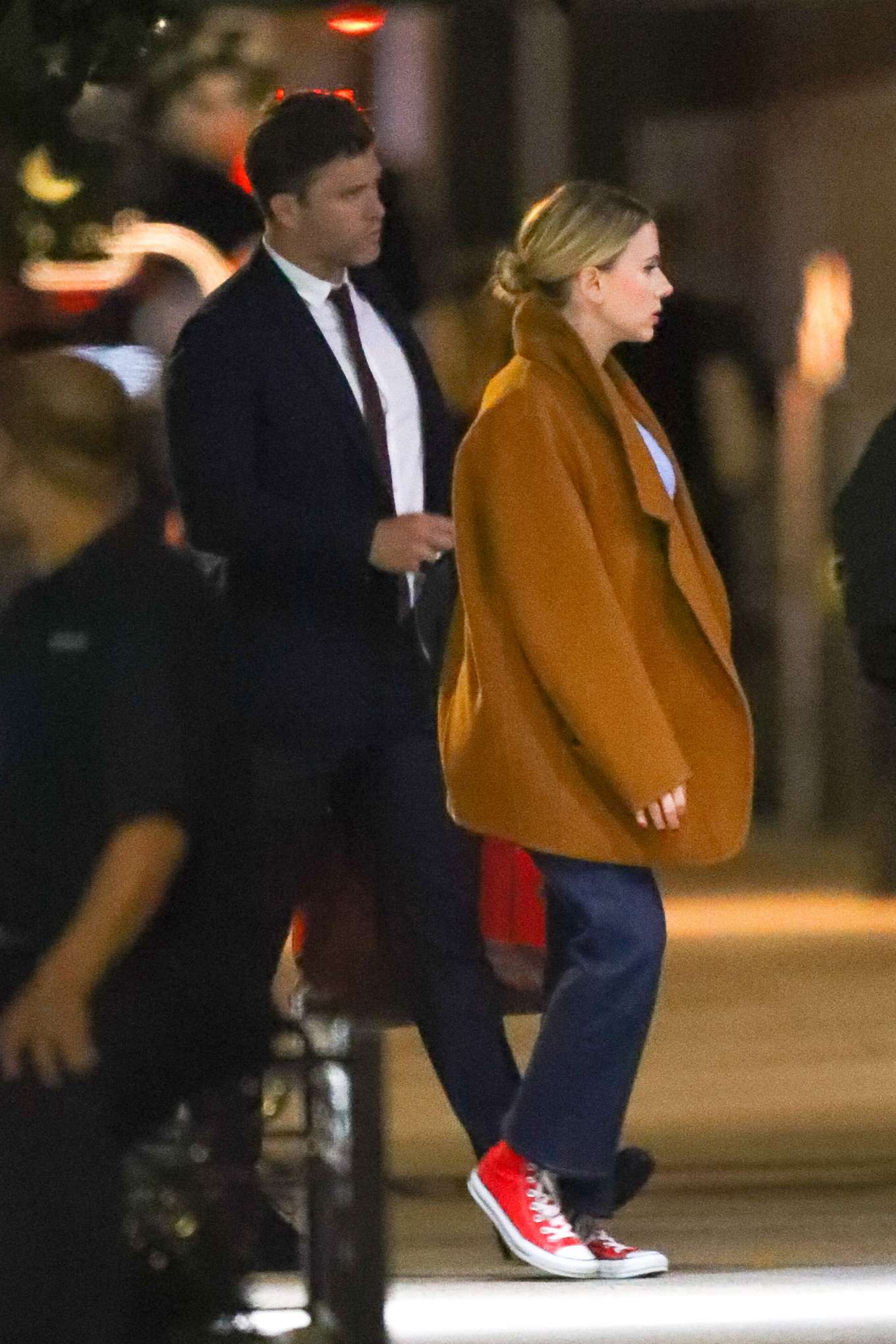 Scarlett Johansson 2019 : Scarlett Johansson and Colin Jost – Out and about in New York-11
