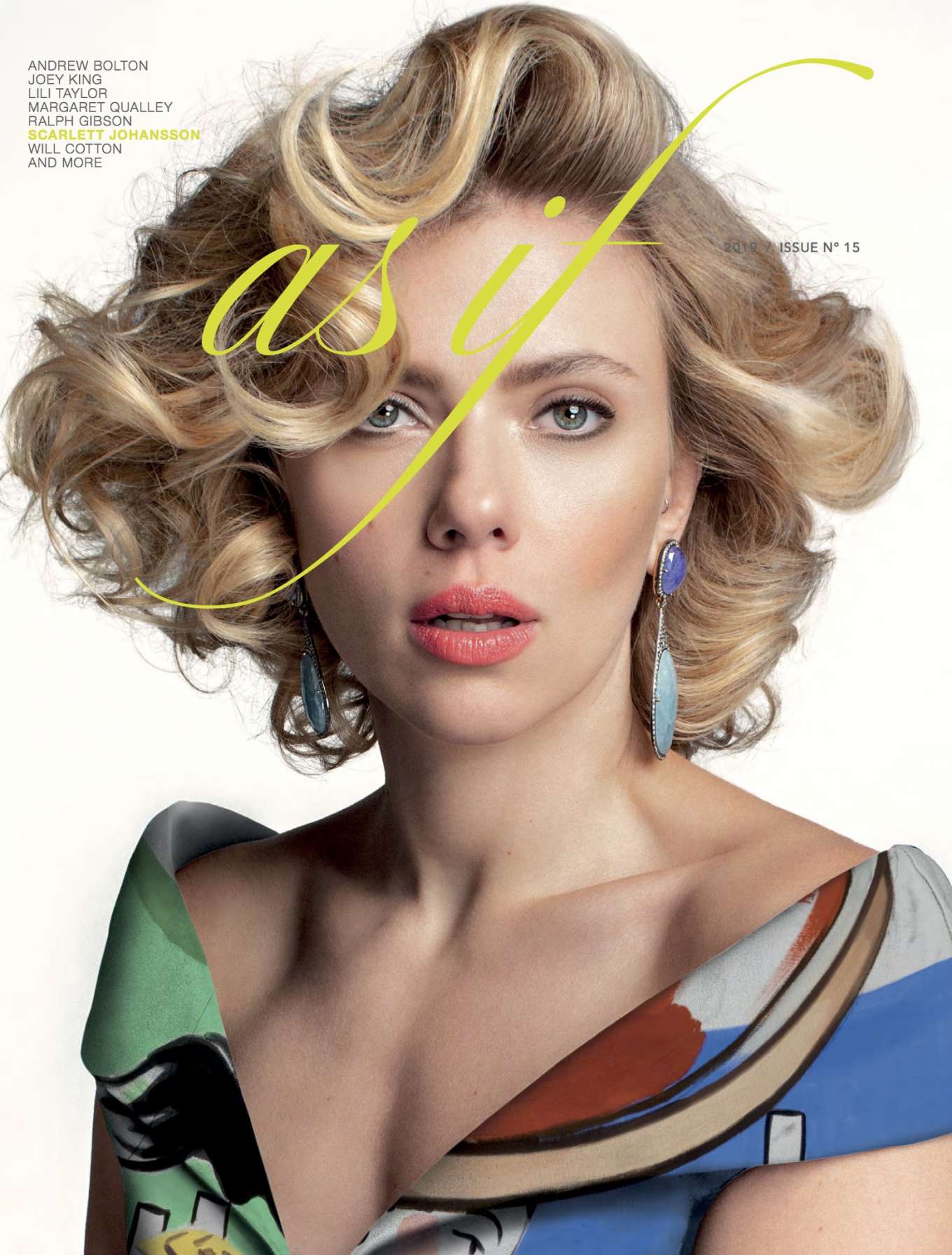 Scarlett Johansson â€“ As If Magazine (Spring/summer 2019)