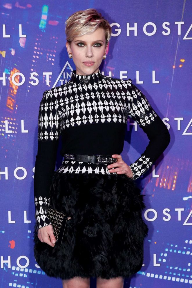 Scarlett Johansson - 'Ghost in the Shell' Premiere in Paris