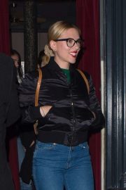 Scarlett Johansson - Night out for dinner at Cora Pearl Restaurant in London