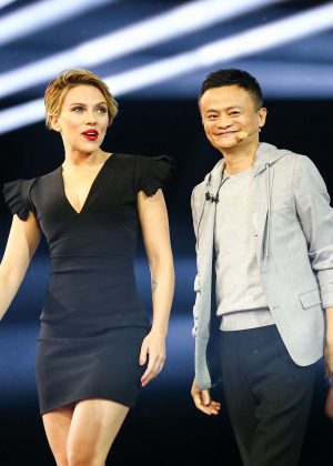 Scarlett Johansson - Tmall 11:11 Global Shopping Festival Gala in Shenzhen