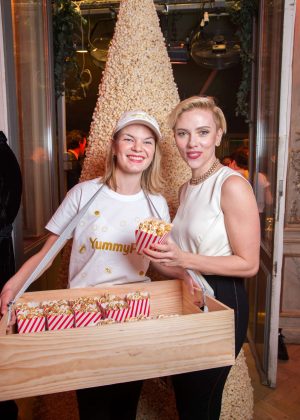 Scarlett Johansson - Yummy Pop Grand Opening Party in Paris