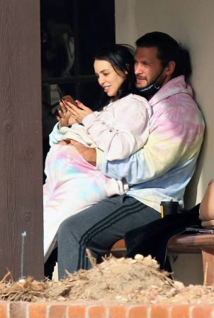 Scheana Shay - With Brock Davies Pack on The PDA on Palm Springs outing