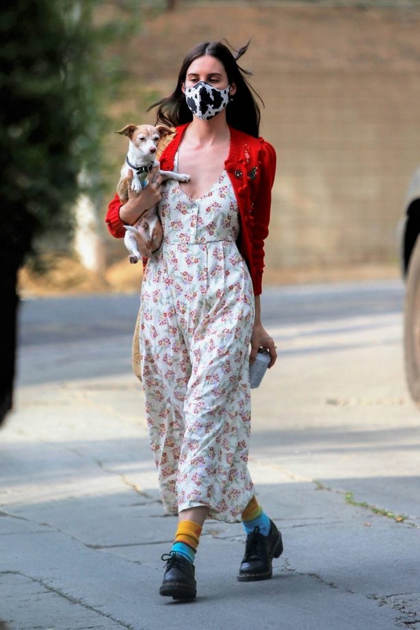 Scout Willis - In a maxi summer dress out in Los Angeles