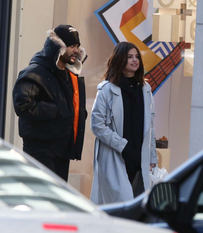 Selena Gomez and her boyfriend The Weeknd out in Toronto -14 | GotCeleb