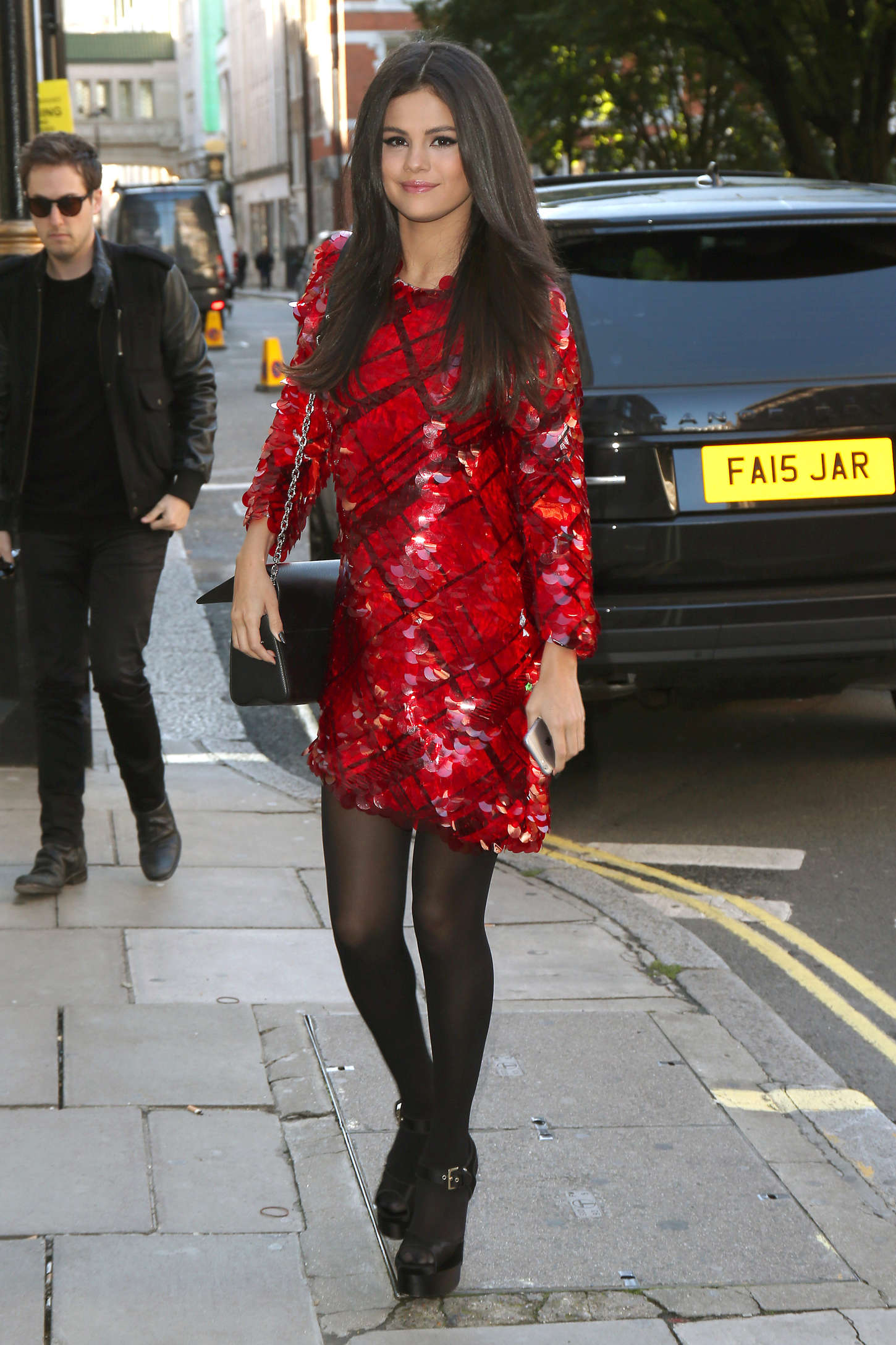 Selena Gomez – Arriving at KISS FM Studios in London – GotCeleb