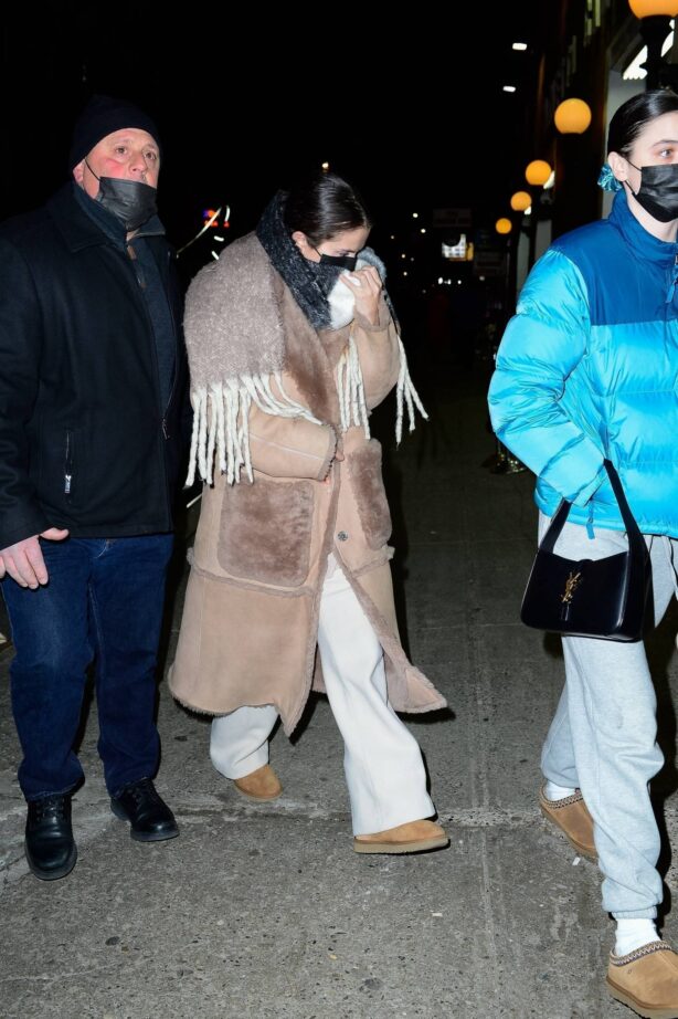 Selena Gomez - Arriving at The Comedy Cellar in New York