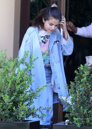 Selena Gomez at Montage Hotel in Beverly Hills
