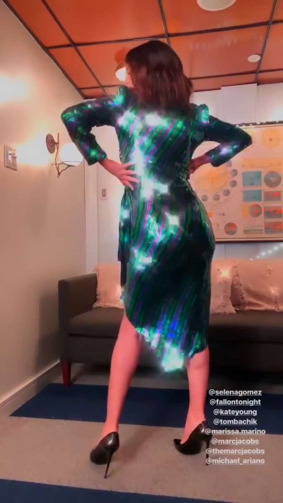Selena Gomez Dancing â€“ Instagram