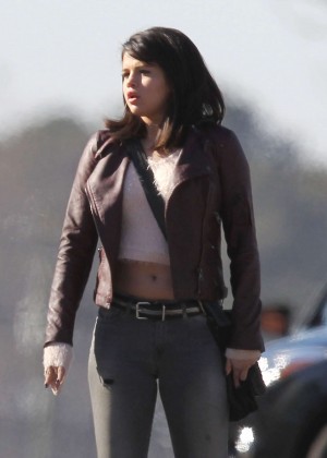 Selena Gomez - Filming "The Revised Fundamentals of Caregiving" Set in Atlanta
