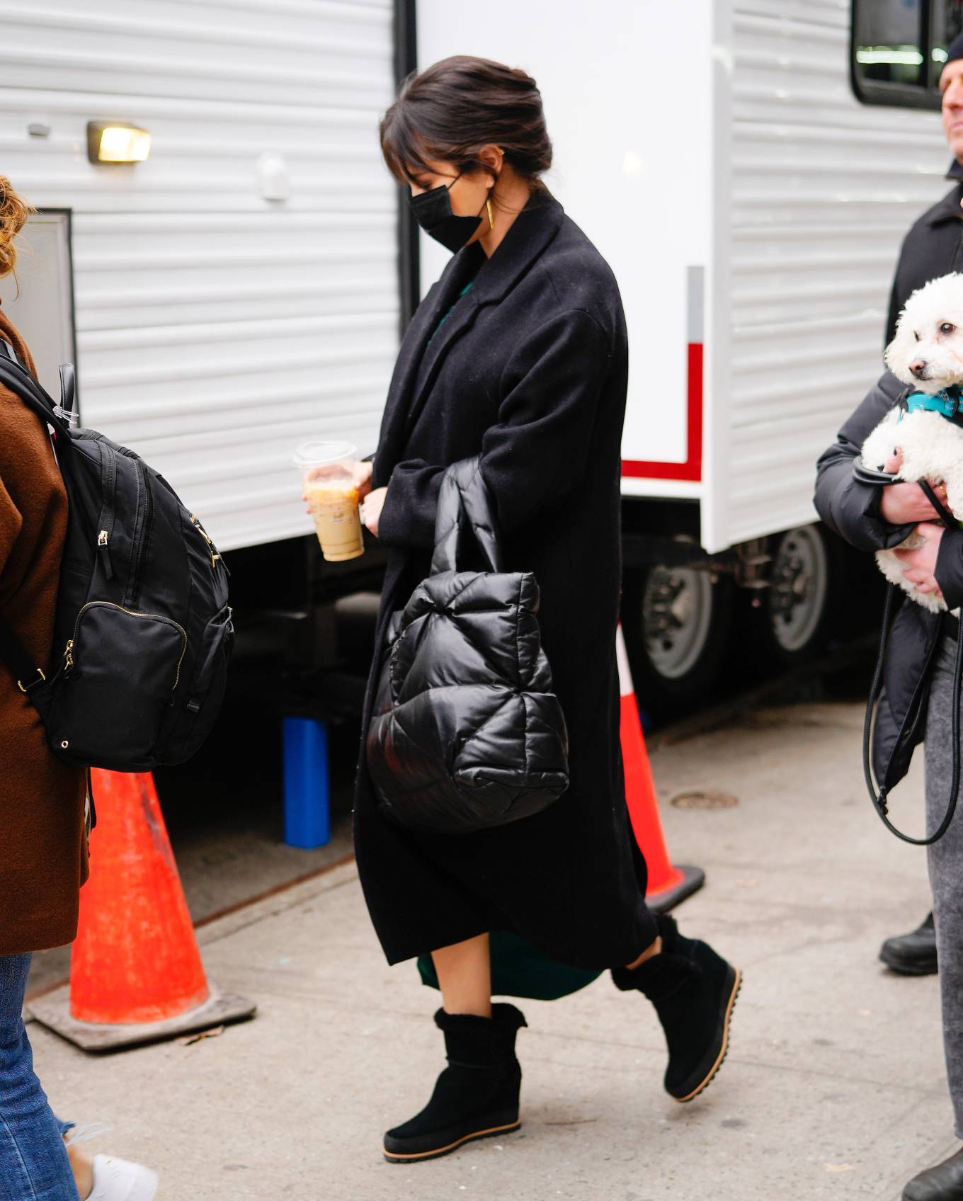 Selena Gomez - Heading to the set of 'Only Murderers in the Building' in New York