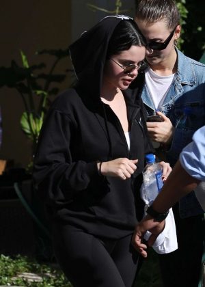 Selena Gomez - Hits the gym for another pilates session in LA