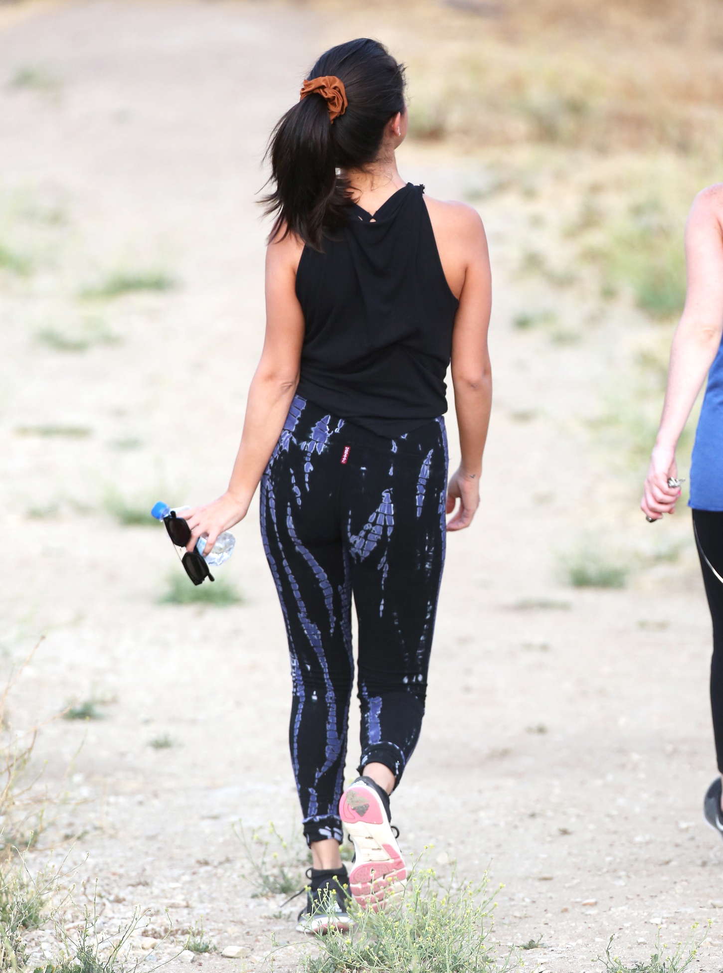 Selena Gomez in Spandex Hiking in Hollywood Hills
