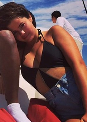 Selena Gomez in Swimsuit - Instagram