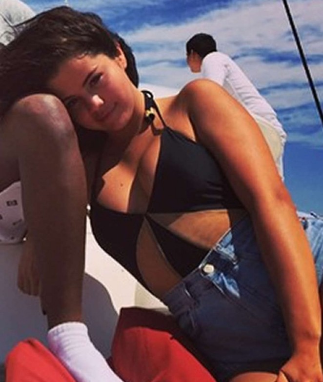 Selena Gomez in Swimsuit - Instagram