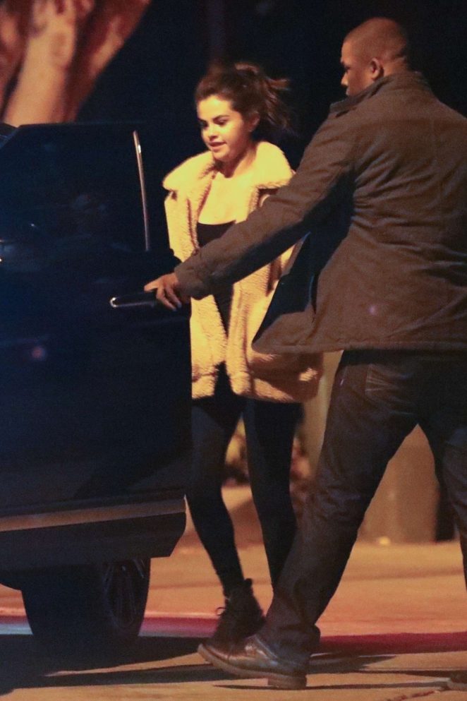 Selena Gomez - Night out in Beverly Hills