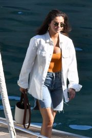 Selena Gomez on holiday on the Amalfi Coast