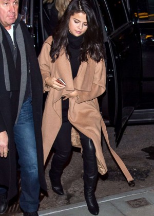 Selena Gomez - out and about in New York City