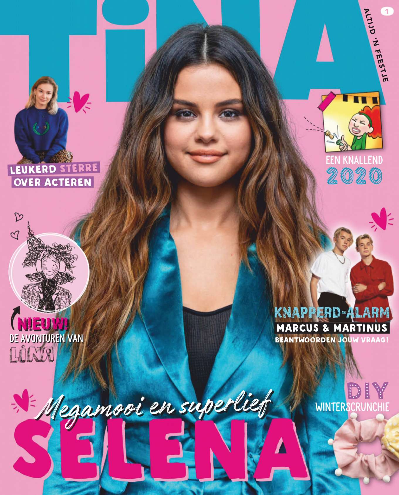 Selena Gomez - Tina Magazine Netherlands Cover (January 2020)