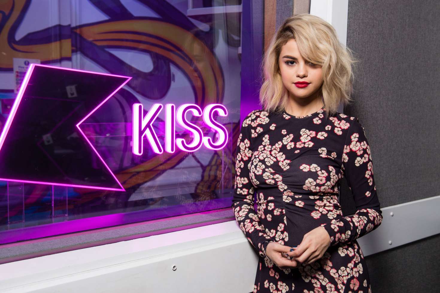 Selena Gomez 2017 : Selena Gomez: Visits Kiss FM Studio in London -04