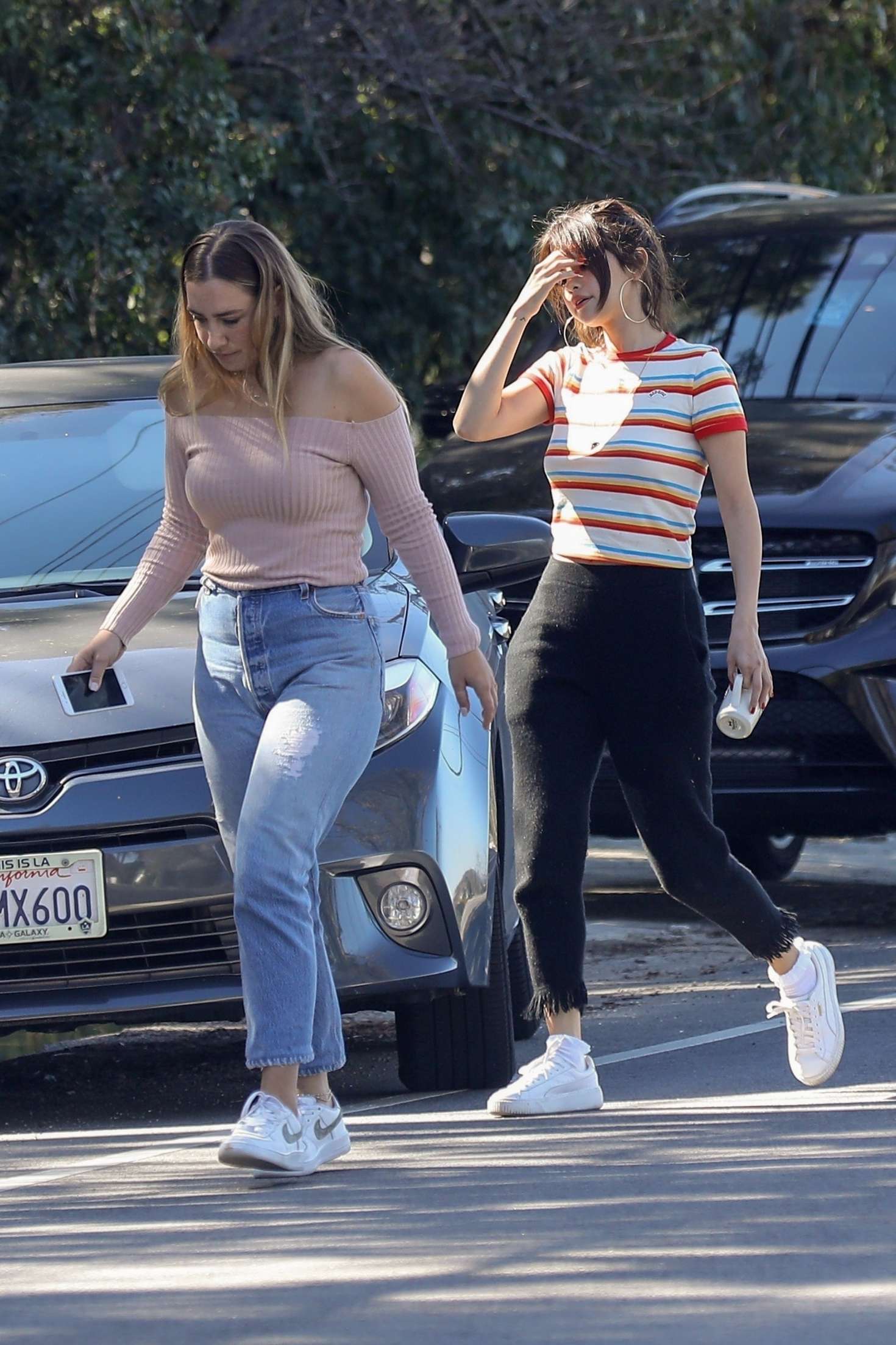 Selena Gomez with a friend out for breakfast in Encino | Indian Girls ...