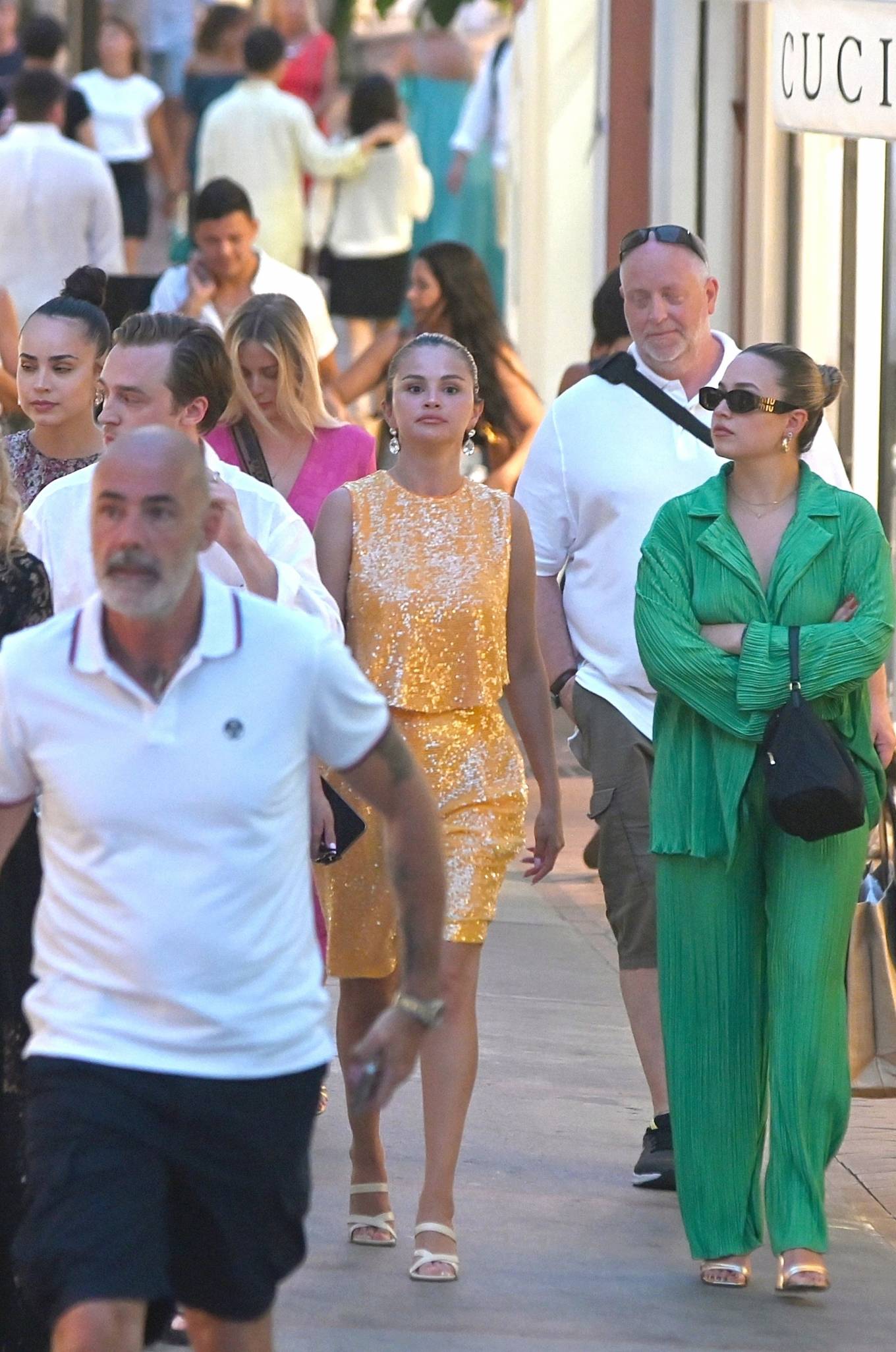 Selena Gomez 2022 : Selena Gomez – With Sofia Carson on a shopping trip in Capri-09