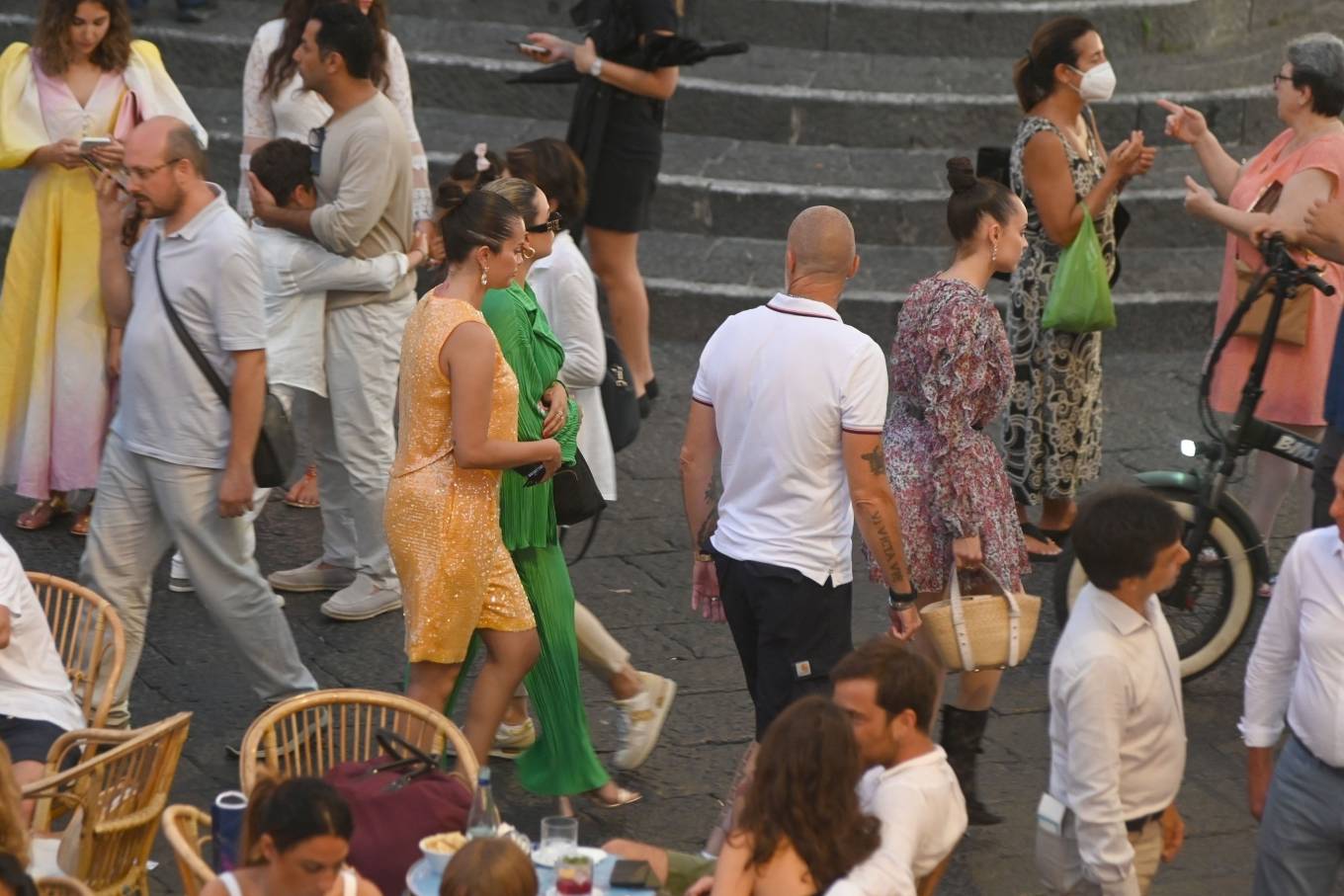 Selena Gomez 2022 : Selena Gomez – With Sofia Carson on a shopping trip in Capri-10