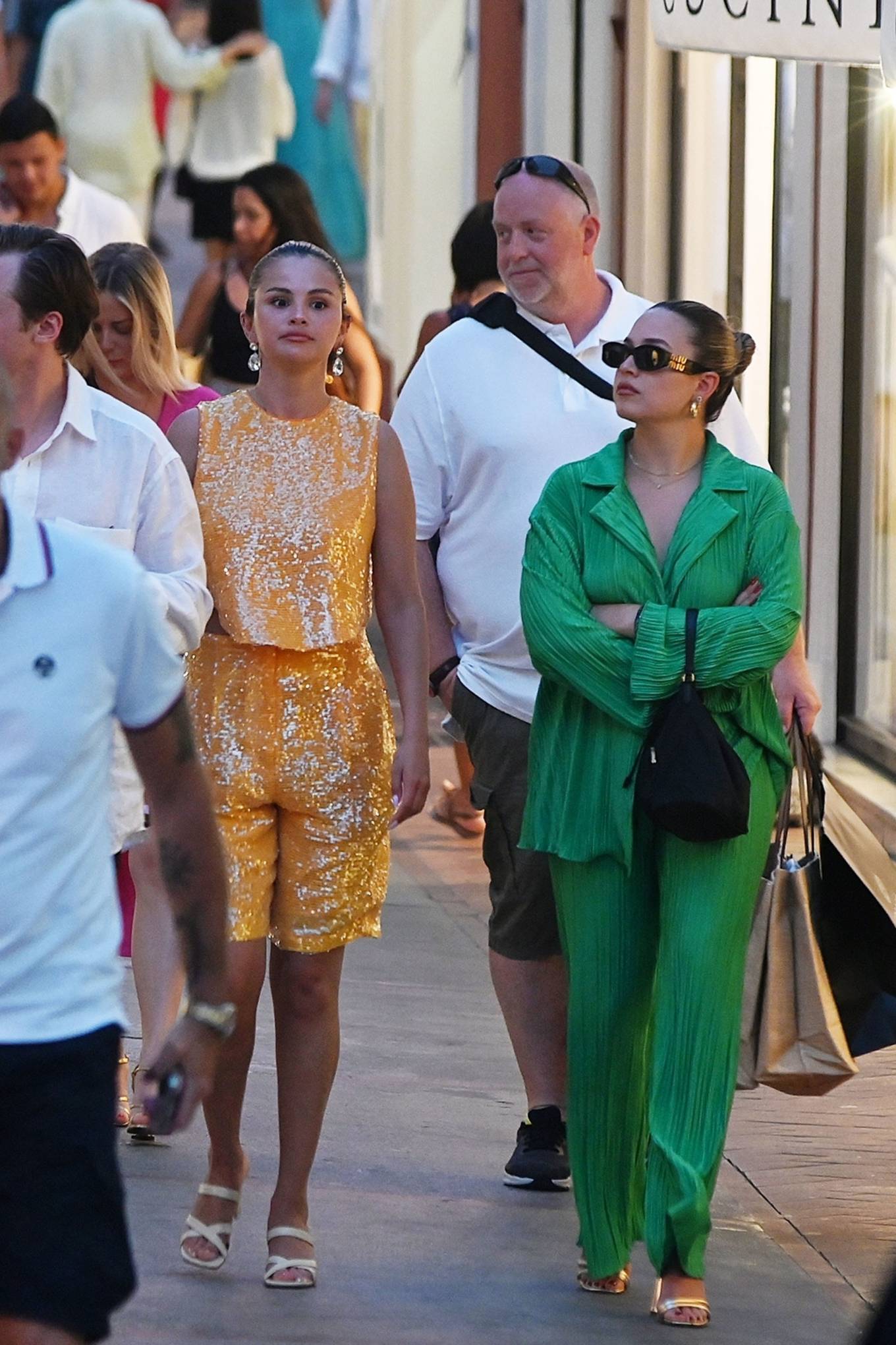 Selena Gomez 2022 : Selena Gomez – With Sofia Carson on a shopping trip in Capri-19