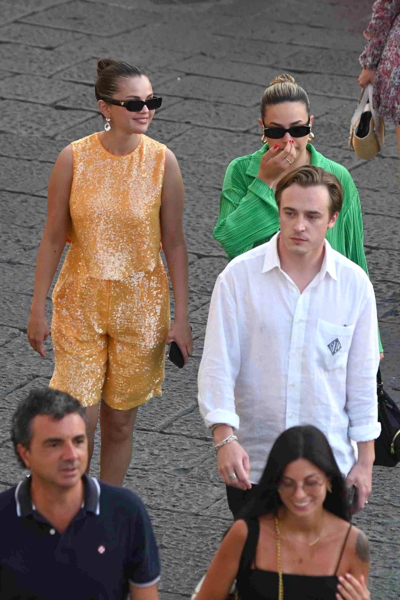Selena Gomez 2022 : Selena Gomez – With Sofia Carson on a shopping trip in Capri-23
