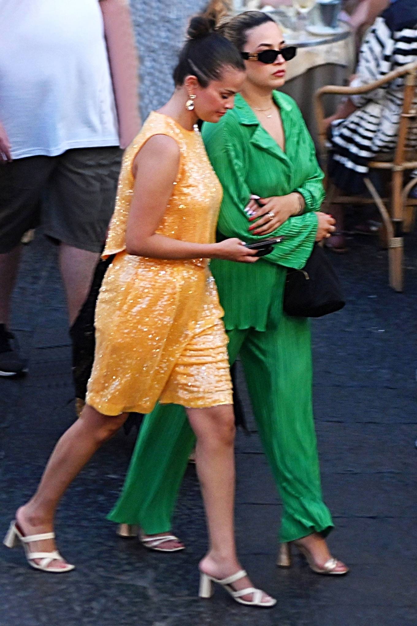 Selena Gomez 2022 : Selena Gomez – With Sofia Carson on a shopping trip in Capri-40