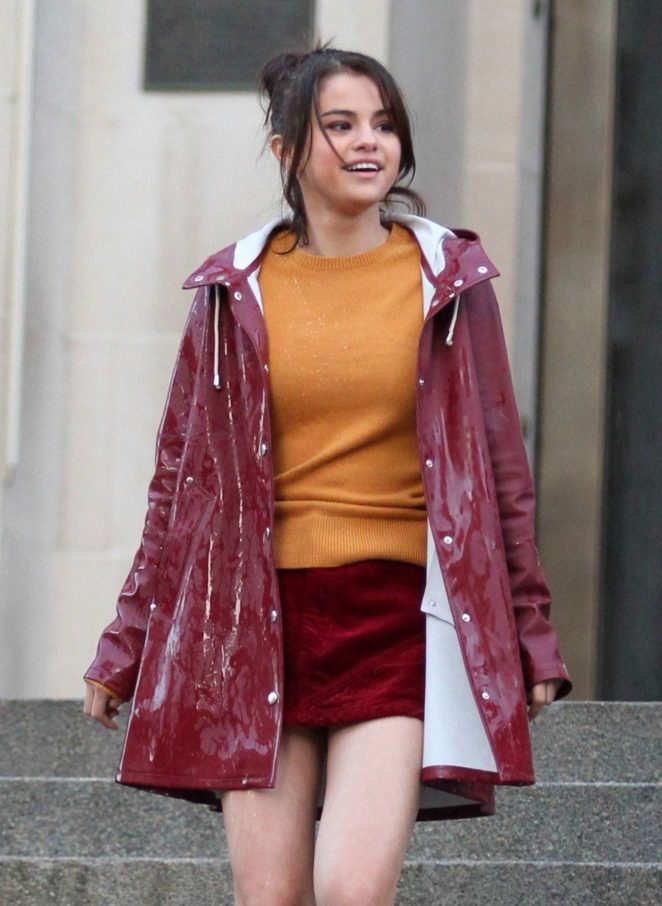 Selena Gomez - Woody Allen Set movie in NYC
