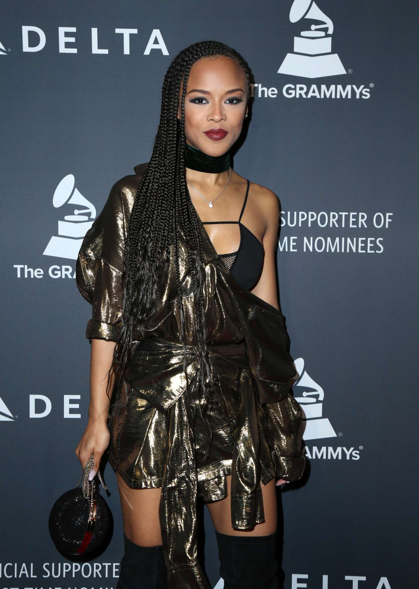 Serayah McNeill - 2017 Delta Air Lines Official Grammy Event in Los Angeles...