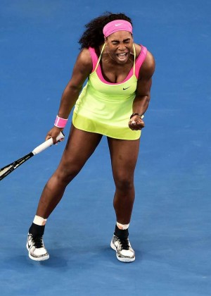 Serena Williams - 2015 Australian Open in Melbourne Day 2
