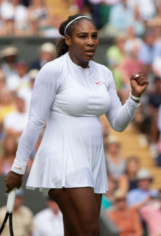 Serena Williams - 2018 Wimbledon Tennis Championships in London Day 3