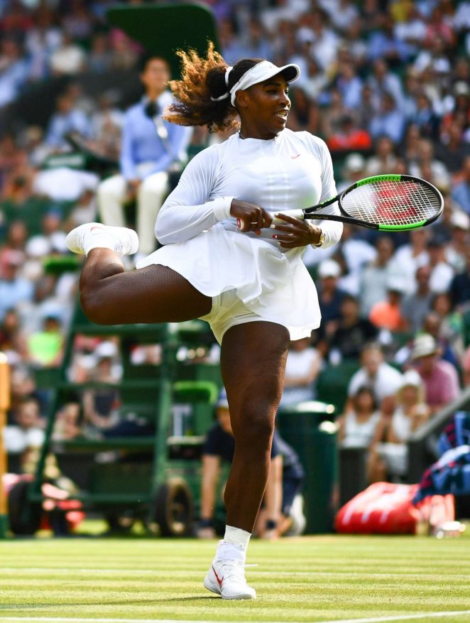 Serena Williams - 2018 Wimbledon Tennis Championships in London Day 5