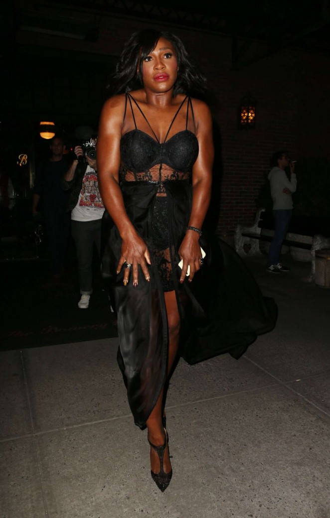 Serena Williams at Bowery Hotel in New York City