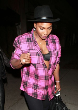 Serena Williams at The Nice Guy in West Hollywood