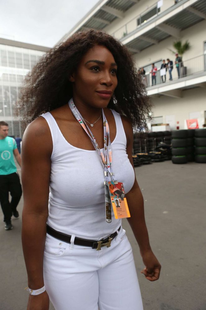Serena Williams - F1 Mexican Grand Prix Race in Mexico City