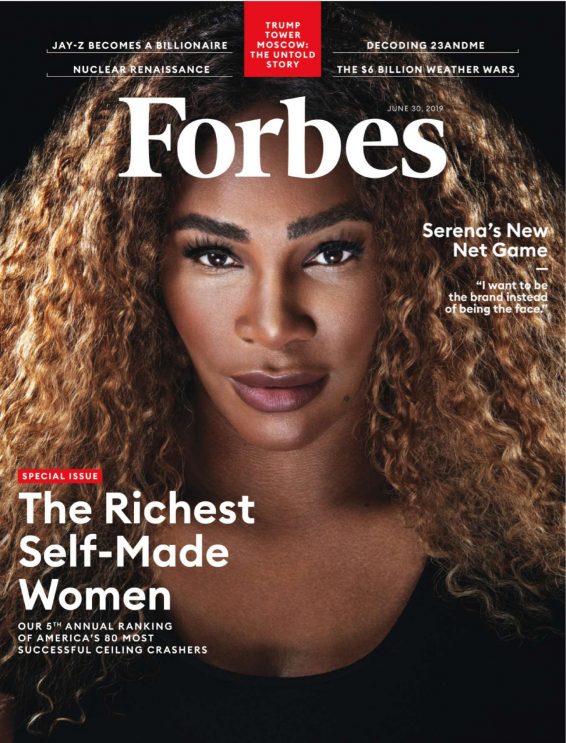 Serena Williams - Forbes US Magazine (June 2019)