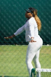 Serena Williams - Practises during the Wimbledon Tennis Championships 2019 in London