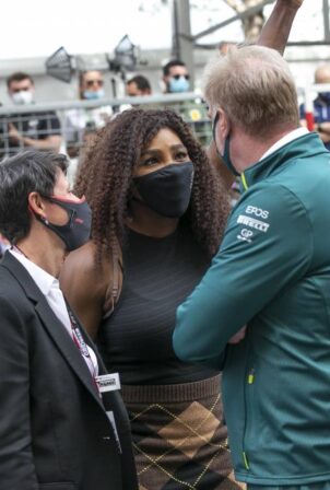 Serena Williams - Seen at the 2021 Monaco F1 Grand Prix