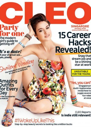 Shailene Woodley - CLEO Singapore Magazine (January 2016)